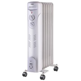 Optimus Portable 7 Fins Oil Filled Radiator Heater