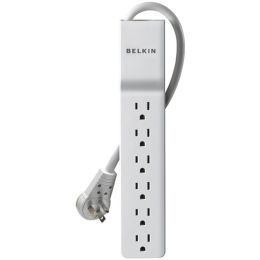 Belkin BE106000-06R 6-Outlet Home/Office Surge Protector with Rotating Plug