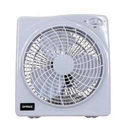 Optimus F-1022 2-Speed 30-Watt 10-In. Box Fan