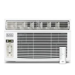 BLACK+DECKER BD06WT6 6,000-BTU 4-Speed 490-Watt ENERGY STAR Electronic Window Air Conditioner with Remote