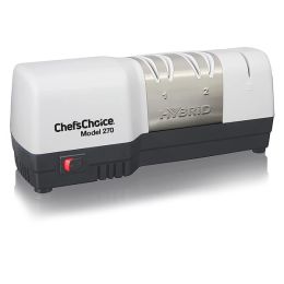 Chef'sChoice 270 Hybrid Diamond Hone 3-Stage Electric and Manual Knife Sharpener