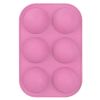 6 Holes DIY Ball Sphere Mold Silicone Cake Chocolate Candy Mould Kitchen Baking Soap Jelly Mold