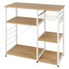 Home Kitchen Baker's Rack Microwave And Food Industrial Shelf