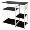 Home Kitchen Baker's Rack Microwave And Food Industrial Shelf